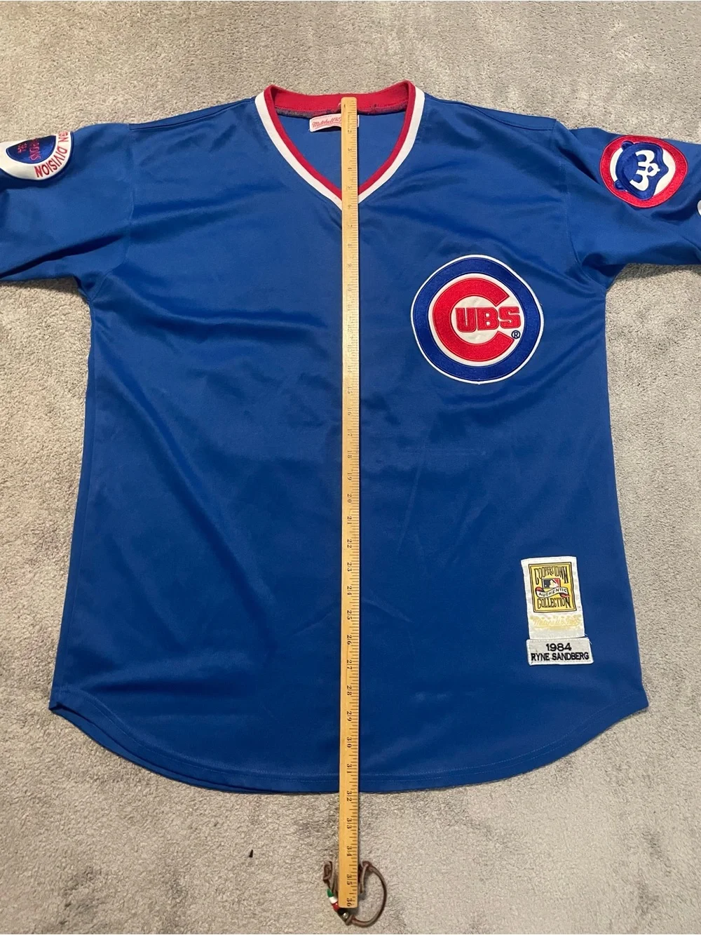 Mitchell & Ness Chicago Cubs Ryne Sandberg Jersey #23 Mens 52 1984 Throwback